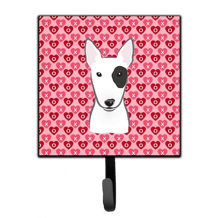 Carolines Treasures Bull Terrier Hearts Leash or Key Holder BB5279SH4